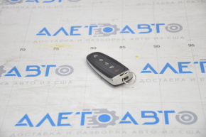 Ford Escape MK3 13-19 smart key 5 buttons, peeling chrome