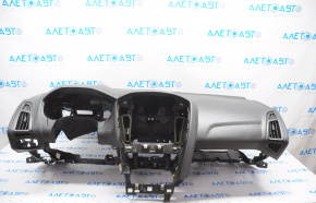 Dashboard front panel without AIRBAG Ford Focus mk3 15-18 rest black