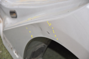 Quarter wing rear left Ford Focus mk3 11-18 4d silver, painted, dented sunset
