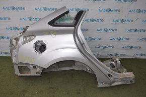 Quarter wing rear right Ford Focus mk3 11-18 4d silver, painted