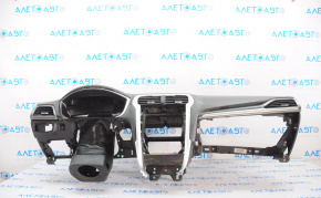 Torpedo front panel without AIRBAG Ford Fusion mk5 13-20 black