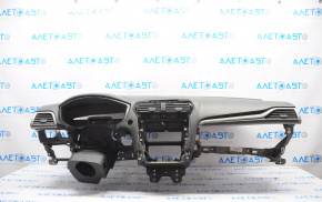 Torpedo front panel without AIRBAG Ford Fusion mk5 13-20 black