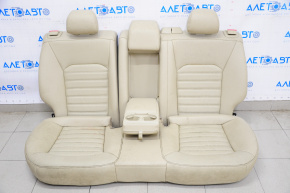 Rear row of seats 2 row Ford Fusion mk5 13-16 SE, leather, beige, dry-cleanable