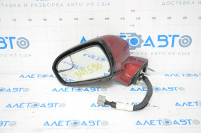 Left side mirror complete Ford Fusion mk5 13-20 13 pins, auto-dimming, turn signal, heating, red