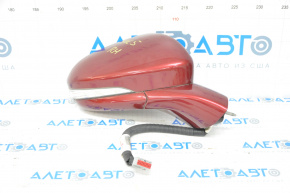 Right side mirror complete Ford Fusion mk5 13-20 11 pins, turn signal, heated, red