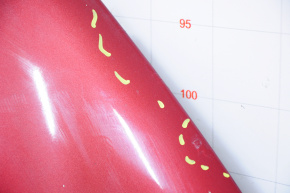 Hood assembly Ford Fusion mk5 13-20 red RR, paint swelled