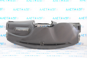Torpedo front panel without AIRBAG Honda Accord 13-17 black, shot AIRBAG
