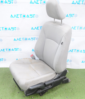 Driver's seat Honda Accord 13-15 without airbag, gray cloth, dry-cleanable