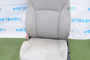 Driver's seat Honda Accord 13-15 without airbag, gray cloth, dry-cleanable