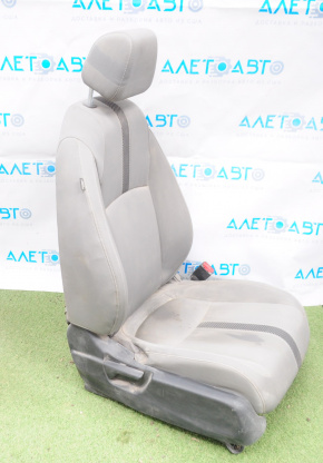 Passenger seat Honda Civic X FC 16-19 4d without airbag, mechanical, cloth gray