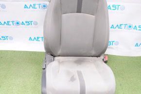 Passenger seat Honda Civic X FC 16-19 4d without airbag, mechanical, cloth gray