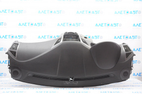 Dashboard front panel without AIRBAG Hyundai Sonata 11-15 black
