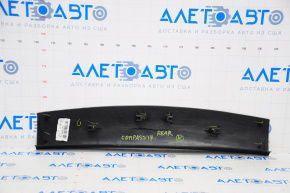 Upper tailgate trim Jeep Compass 17-21 black