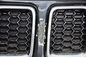 Radiator grill grill Jeep Compass 17-21 assembled 3 parts, sawed
