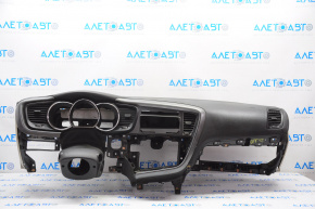 Torpedo front panel without AIRBAG Kia Optima 14-16 black