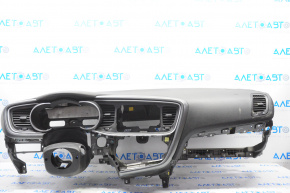 Torpedo front panel without AIRBAG Kia Optima 11-13 black
