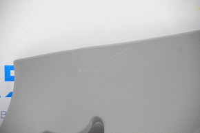 Rear pillar trim left rear Kia Sorento 10-15 gray, under 3rd row and speaker, scratch