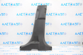 Center pillar trim lower right Kia Sorento 10-15 black, rubbed