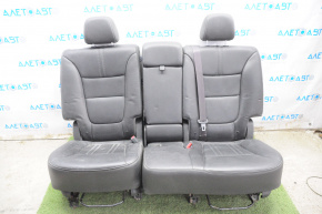 Rear row of seats 2 row Kia Sorento 10-15 leather black