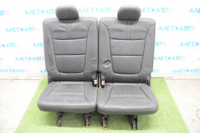 Rear row of seats 3 row Kia Sorento 10-15 leather black