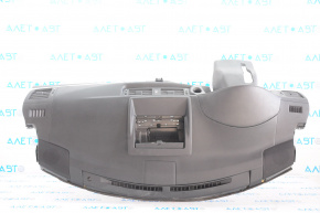 Torpedo front panel without AIRBAG Lexus CT200h 11-13 black, frame broken