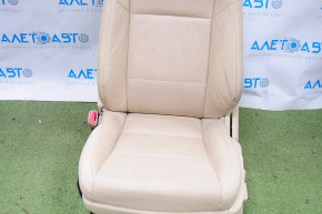 Driver's seat Lexus ES300h ES350 13-14 without airbag, electric, beige leather, worn