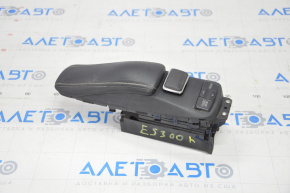 Lexus ES300h ES350 13-18 leather display control joystick, black