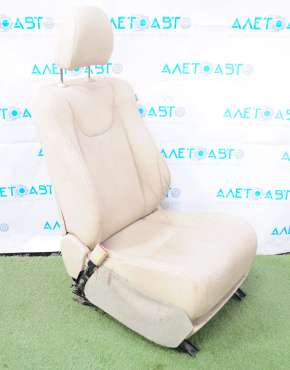 Driver's seat Lexus RX350 RX450h 10-12 without airbag, electric, beige leather, worn