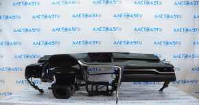 Torpedo front panel without AIRBAG Lexus RX350 16-22 black, shot