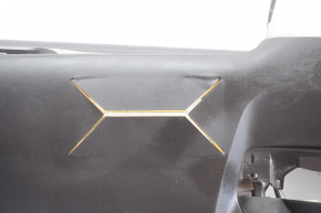 Torpedo front panel without AIRBAG Lexus RX350 16-22 black, shot