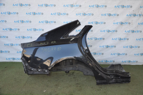 Quarter wing rear right Lincoln MKZ 13-20 black, pokes