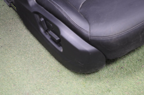 Passenger seat Mazda CX-9 16- without airbag, electric, leather black, scratches
