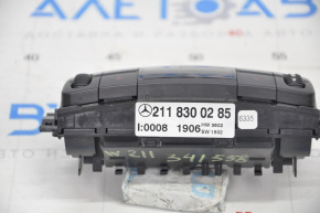 Mercedes W211 Rear Row Climate Control Black Scratch