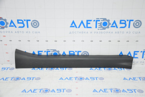 Door sill trim front left Nissan Sentra 13-17 black, worn