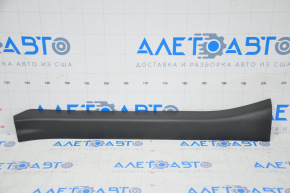 Door sill trim front right Nissan Sentra 13-17 black, worn