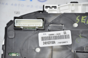 Instrument cluster Nissan Sentra 16-19 rest S 28k scratches