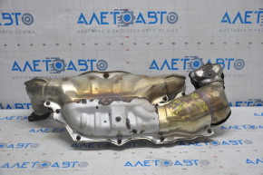 Exhaust manifold with catalytic converter Subaru Forester 14-18 SJ 2.5 studs sawed off