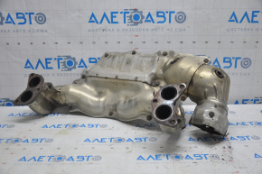 Exhaust manifold with catalytic converter Subaru Forester 14-18 SJ 2.5 studs sawed off