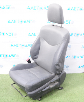 Driver's seat Toyota Prius V 12-14 without airbag, leather dark gray