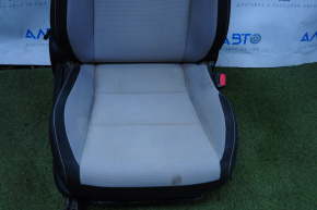 Passenger seat Toyota Rav4 13-14 without airbag, mechanical, cloth gray and black, for dry cleaning