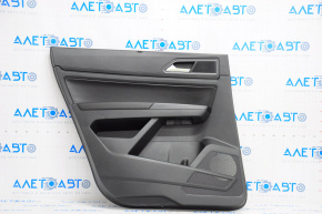 Door trim card rear left VW Atlas 18-18 black under curtain