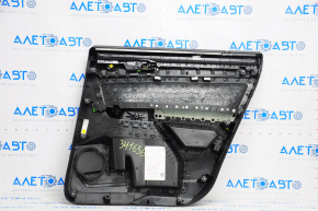Door trim card rear left VW Atlas 18-18 black under curtain