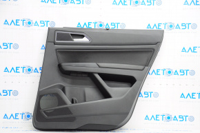 Door trim card rear right VW Atlas 18-18 black under curtain