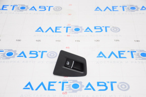 Rear right window lift control VW Atlas 18-24 black with chrome, with trim