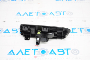 Front right window lift control VW Atlas 18-24 black with chrome, with black trim