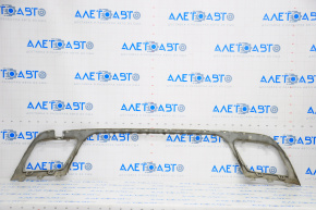 VW Atlas 18-20 rear bumper lip trim is dented, tears