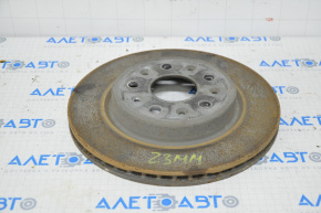 Brake disc rear left Chevrolet Camaro 16-23 23mm