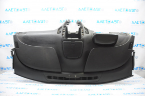 Torpedo front panel without AIRBAG Chevrolet Volt 11-15 black with pad, sticky
