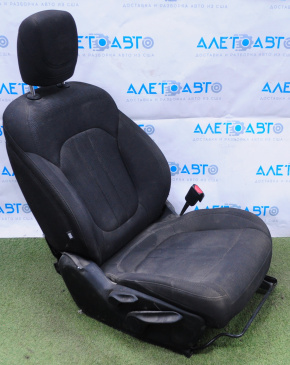 Passenger seat Chrysler 200 15-17 without airbag, mechanical, cloth black