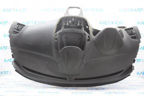 Torpedo front panel without AIRBAG Ford Escape MK3 13-16 prerest black, contact with water, under dry cleaning, broken glove compartment fastener